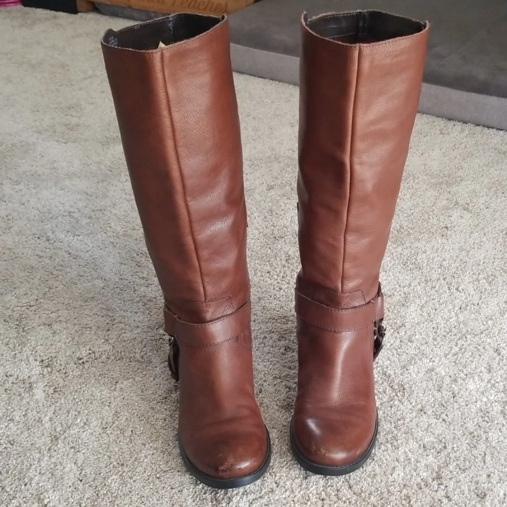 Leather Riding Boots - Picture 2 of 8